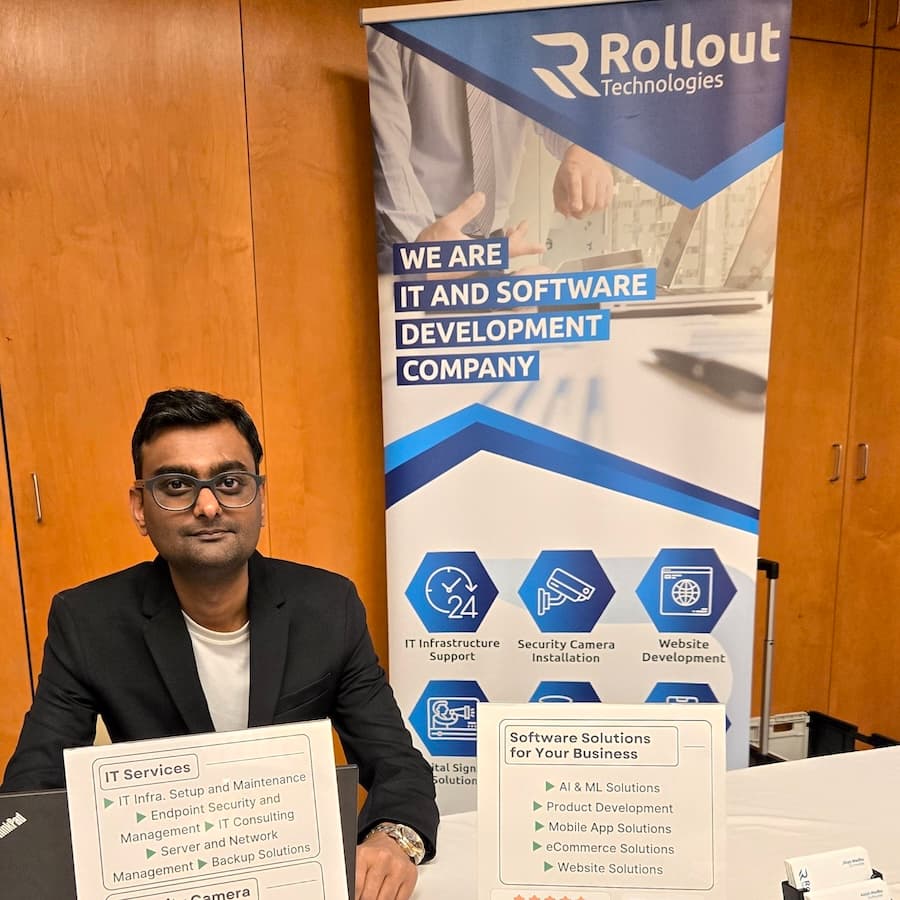 Rollout Technologies at Edmonton Business Association event - Early 2025